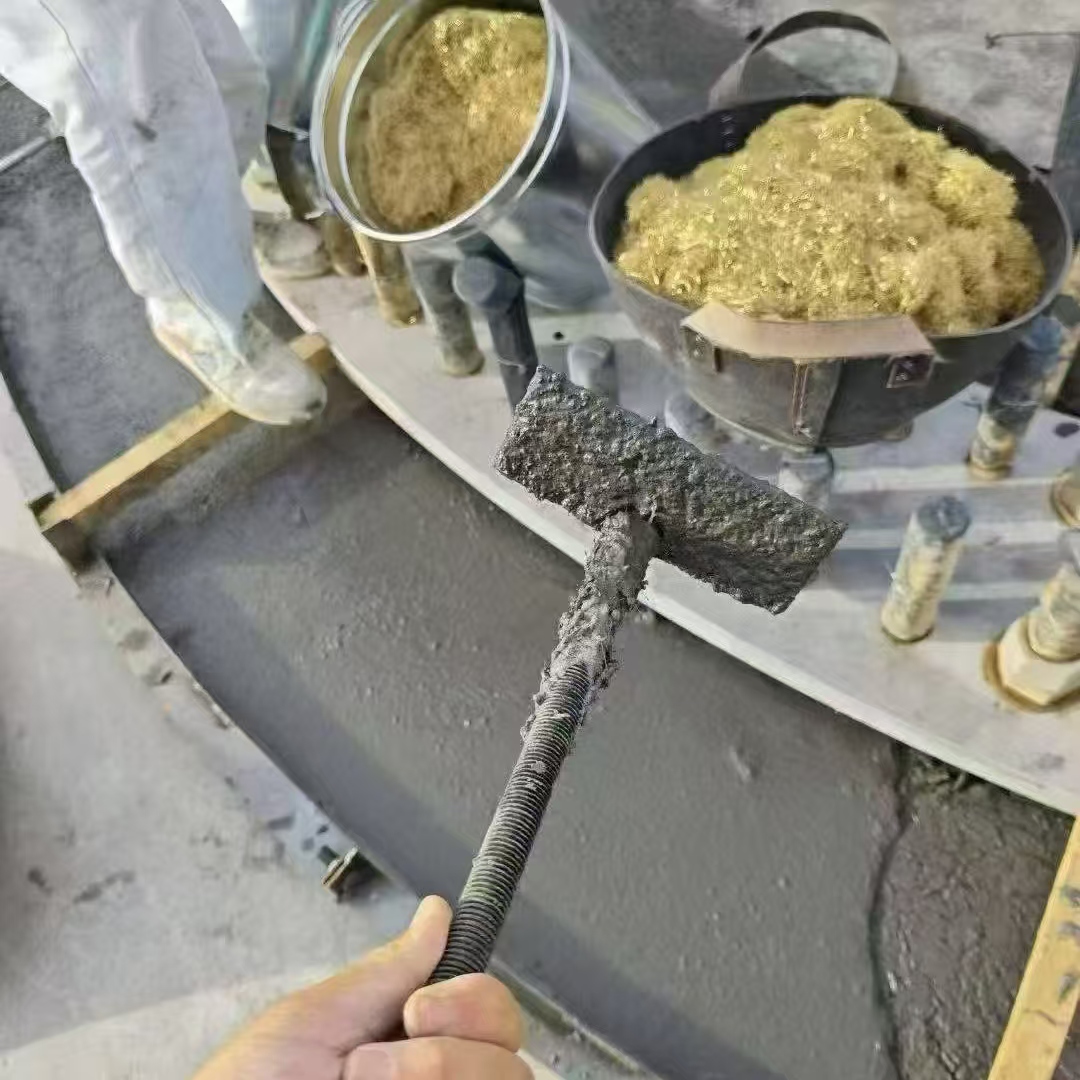 红岗C120钢纤维高强无收灌浆料 轧机压缩机汽轮机发电机锻压设备底座灌浆材料